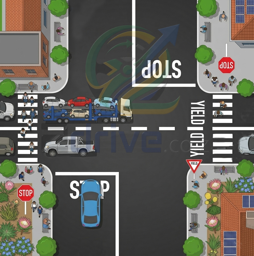 Drivers test road rules page 13
